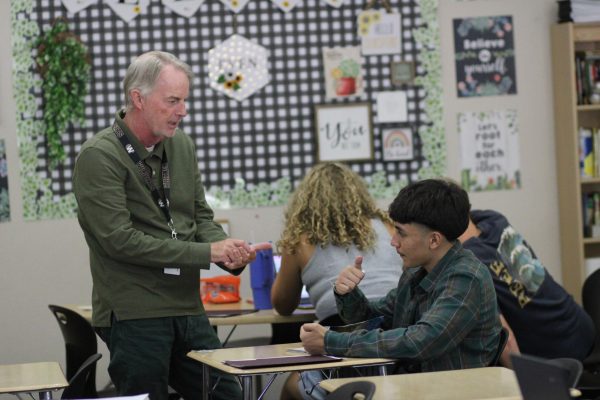 Education specialist Mr. Mark Thompson becomes a teacher after his career in high tech electronics